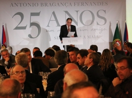 Jantar de homenagem ao Eng.º António Bragança Fernandes